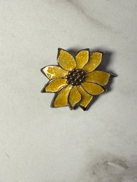 Flower Vintage Pin Pendant Brooch