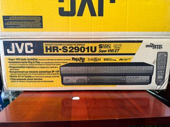 JVC HR-S2901U Super VHS ET Tape Player
