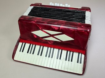 Mini Dolls House Accordion Classical Miniature With Case For Music Room School