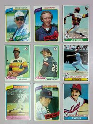 Vintage Topps Baseball Cards