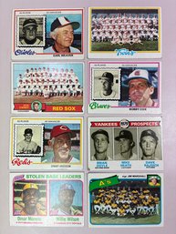 Vintage Topps Baseball Cards