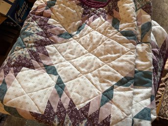 Floral And Others Blanket And Linens Lot