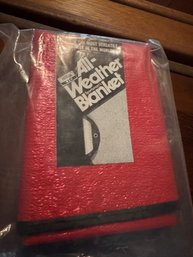 All Weather Blanket New In Package NOS