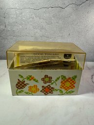 Mark Stole Another Grandma's Vintage CHEINCO Recipe Box J CHEN & CO Again