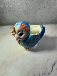 1950s Lefton Bluebird Creamer Distributed By ESD Enterprises Japan