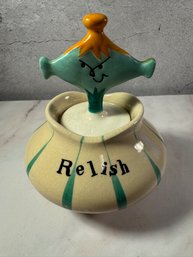 Vintage Holt-Howard Pixieware Relish Jar
