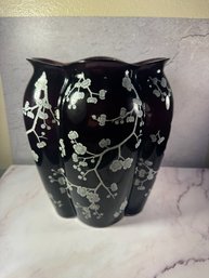 Vintage Cambridge Glass Company 'Japonica' Art Glass Vase