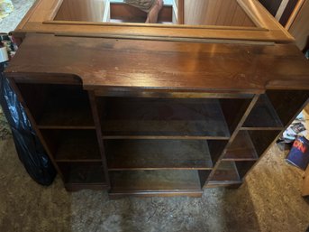 Lovely Vintage Wood Bookcase Shelf