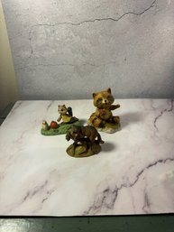 Vintage HOMCO Forest Friends Figurines