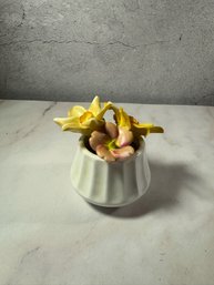 Vintage Lysander Fine Bone China Miniature Flower Bowl