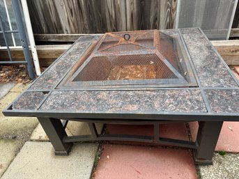 Square Wood Burning Fire Pit Table - Review Photos