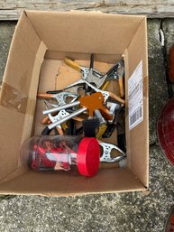 Box Lot Of Clamps