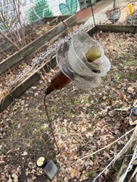 Glass Flower Lawn Or Garden Decor