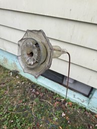 Glass Garden Or Lawn Decor Flower