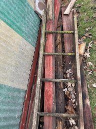 Wood Vintage Ladder