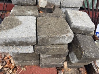Lot Of Patio Bricks Or Pavers