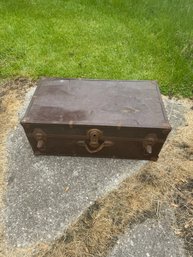 Vintage Trunk With Contents