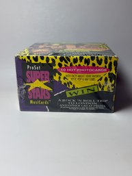 Vintage 1991 Pro Set Super Stars MusiCards Series 1 Factory Sealed Box