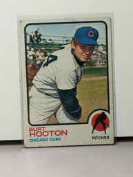 Vintage 1973 Topps Baseball Card #367 Featuring Pitcher Burt Hooton