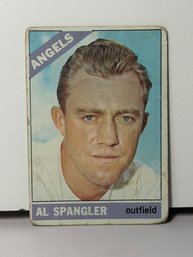 1966 Topps #173 Al Spangler Baseball Trading Card