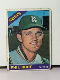 Vintage 1966 Topps #382 Phil Roof Baseball Card
