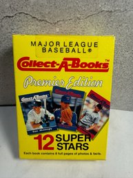 1990 Major League Baseball Collect-A-Books Premier Edition Box Set