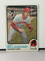 Vintage 1973 Topps Jack Billingham #89 Baseball Card