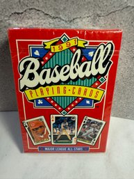 1991 Major League All-Stars Baseball Playing Cards