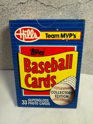 1989 Topps Hills Team MVP's Baseball Cards,