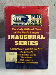 1991 Pro Set World League Inaugural Series 150-card Football Trading Card Set