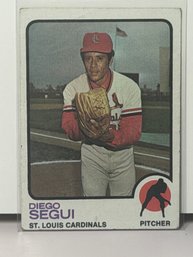 Vintage 1973 Topps Diego Segu #383 Baseball Card