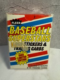 1988 Fleer Baseball Superstars Factory Set Featuring 44 Trading Cards