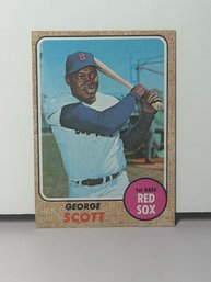 1968 Topps George Scott Card (#233)