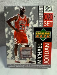 1999 Upper Deck Michael Jordan Retirement 23-Card Set