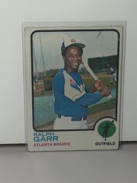 Vintage 1973 Topps Ralph Garr #15 Baseball Card