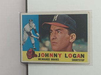 1960 Topps #205 Johnny Logan Baseball Card