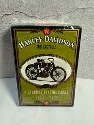 Vintage 1997 Harley-Davidson Historical Playing Cards