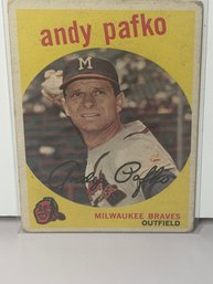 1959 Topps Andy Pafko #27 Baseball Card