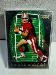 1996 Pinnacle Double Disguise Football Trading Cards Set