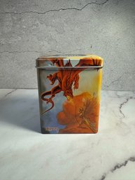 Vintage Trading Card Deck TIn