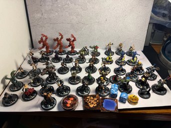 Vintage Mage Knight Miniature Gaming Figures