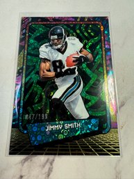 2026 Panini Decades '90s Pop Culture Football Card Jimmy Smith /199