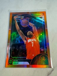 202526 Topps NBA Hoops Kevin Durant Orange/rainbow Parallel Basketball Trading Card