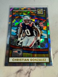 2025 Panini Donruss Action All-Pros Christian Gonzalez Football Trading Card