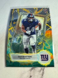 2025 Topps Resurgence Voltaic Cam Skattebo Rookie Card (#VT-5)