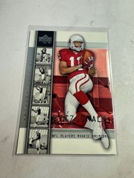 2004 Upper Deck NFL Players Rookie Premiere Larry Fitzgerald #5 Football Trading Card