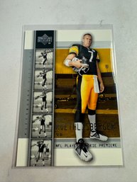 2004 Upper Deck Rookie Premiere #2 Ben Roethlisberger Football Trading Card