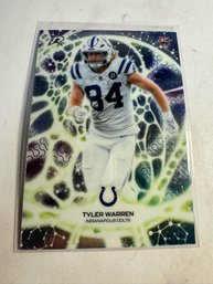 2025 Topps Resurgence Protonyx Tyler Warren (#PT-13) Football Trading Card