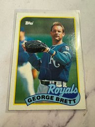 1989 Topps George Brett Baseball Card