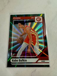 Kobe Bufkin Atlanta Hawks Basketball Trading Card From The Panini Donruss Collection